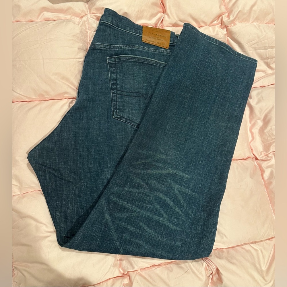 Lucky Brand Men's 181 Relaxed Straight Jeans Size 38 x32